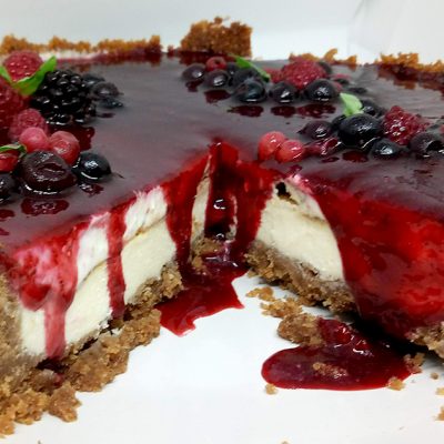 cheesecake “double-top”